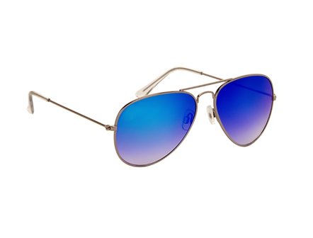 Pilotenbril melbourne met blauwe glazen