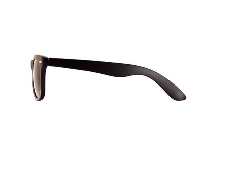 Zonnebril zwart met grijze glazen | 140 MM