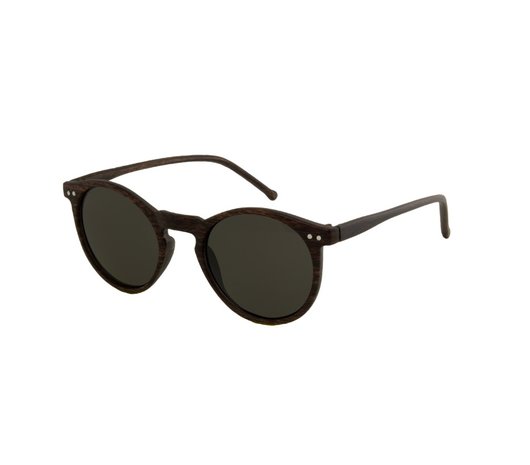 Houtlook zonnebril ovaal