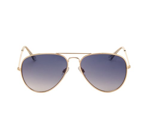 Gepolariseerde zonnebril | Pilotenbril | Blauwgrijze glazen | 130 MM