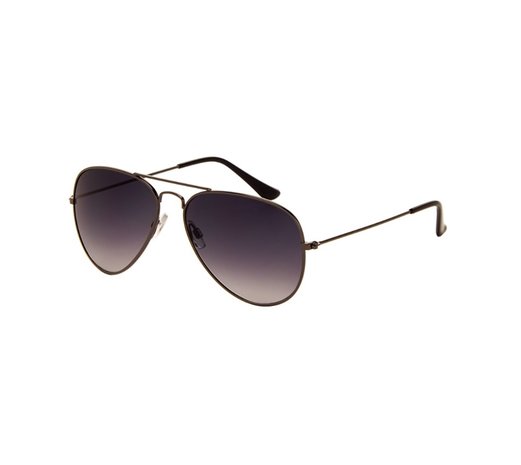 Gepolariseerde zonnebril | Pilotenbril | Donkergrijze glazen | 130 MM