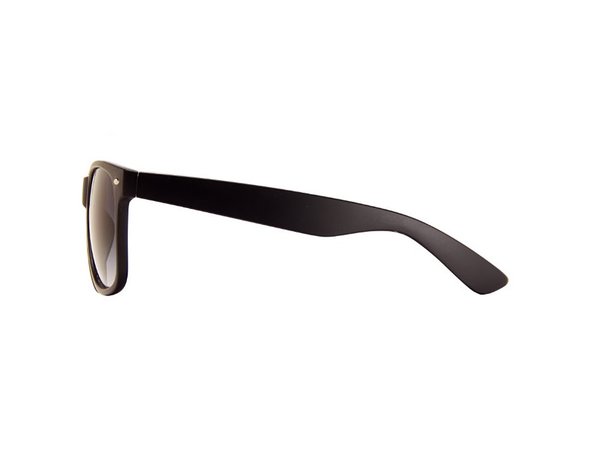 Zonnebril zwart met grijze glazen | 145 MM