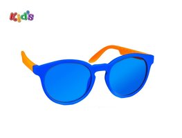 Kinderzonnebril | Blauw-Oranje | 124 MM Kinderzonnebril | Blauw-Oranje | 124 MM