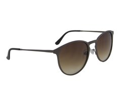 Dames zonnebril | Zilvergrijs met bruine glazen | 140 MM Dames zonnebril | Zilvergrijs met bruine glazen | 140 MM