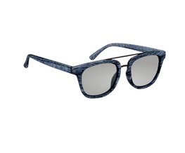Zonnebril | Houtlook | Wit-zwart | 140 MM Zonnebril | Houtlook | Wit-zwart | 140 MM