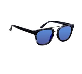 Zonnebril | Houtlook | Zwart-wit | 140 MM Zonnebril | Houtlook | Zwart-wit | 140 MM