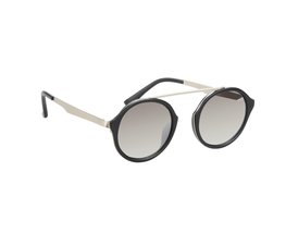 Zonnebril met ronde glazen | Zwart | 139 MM Zonnebril met ronde glazen | Zwart | 139 MM